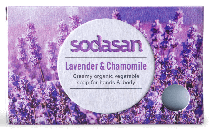 Sapun crema bio lavanda si musetel 100g SODASAN