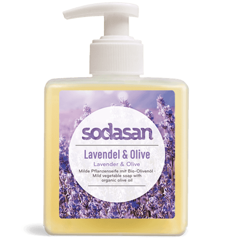 Sapun lichid gel de dus bio lavanda masline 300ml SODASAN