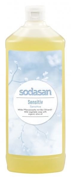 Sapun lichid - gel de dus bio sensitiv 1L Sodasan