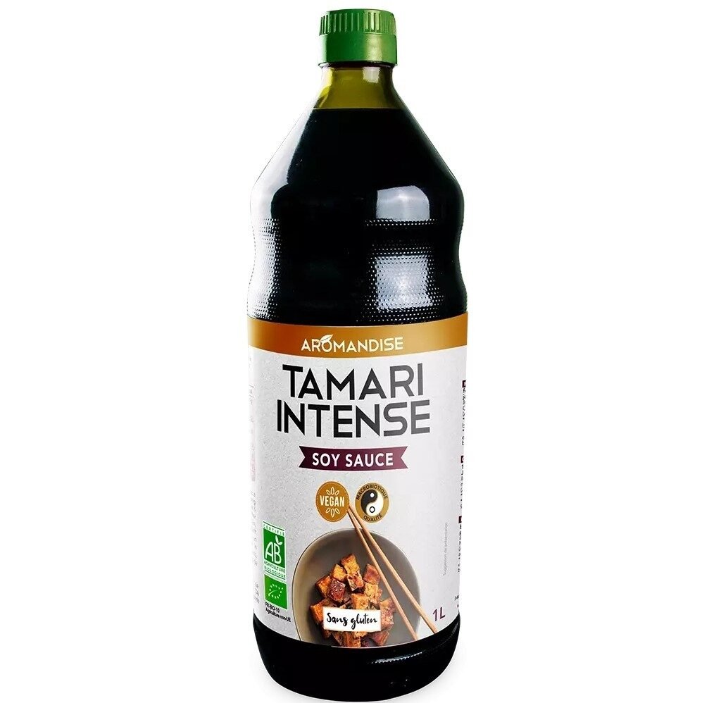 Sos de soya Tamari intens bio 1 L, Aromandise