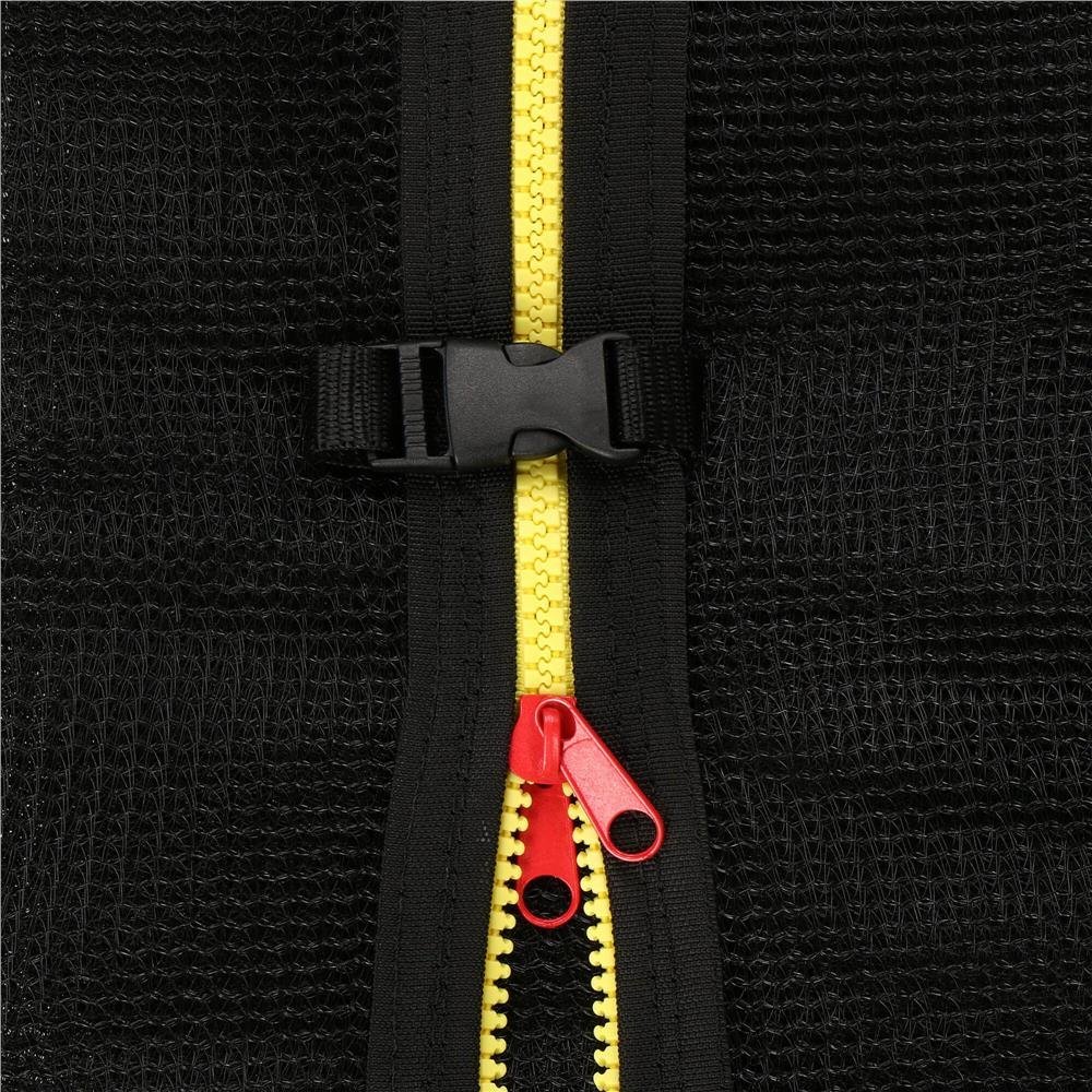 trambulina premium, black, cu scara si plasa de protectie interioara, 305 cm 2 Trambulina Premium, Black, cu scara si plasa de protectie interioara, 305 cm - imagine 2