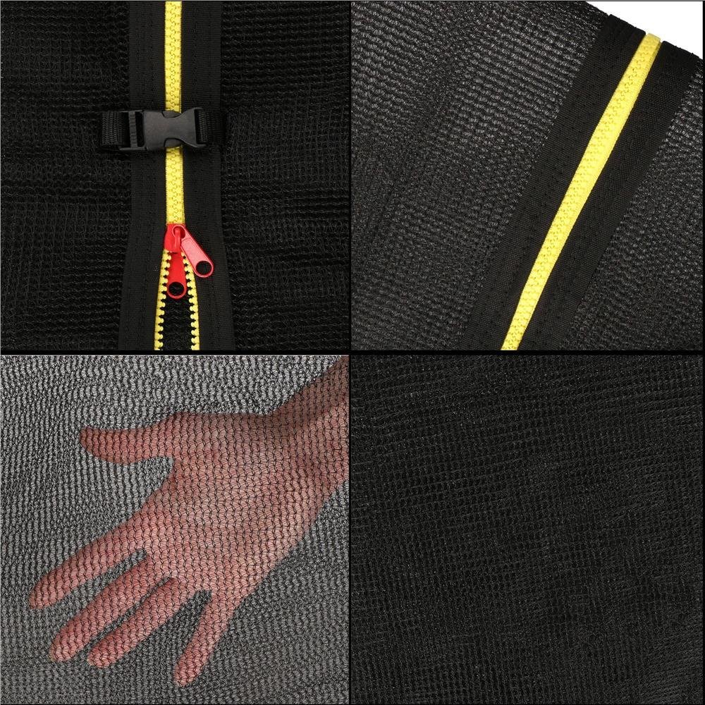 trambulina premium, black, cu scara si plasa de protectie interioara, 305 cm 4 Trambulina Premium, Black, cu scara si plasa de protectie interioara, 305 cm - imagine 4