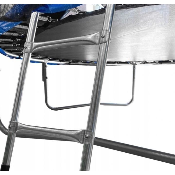 trambulina blue, cu scara si plasa de protectie exterioara, 305 cm 2 Trambulina Blue, cu scara si plasa de protectie exterioara, 305 cm - imagine 2