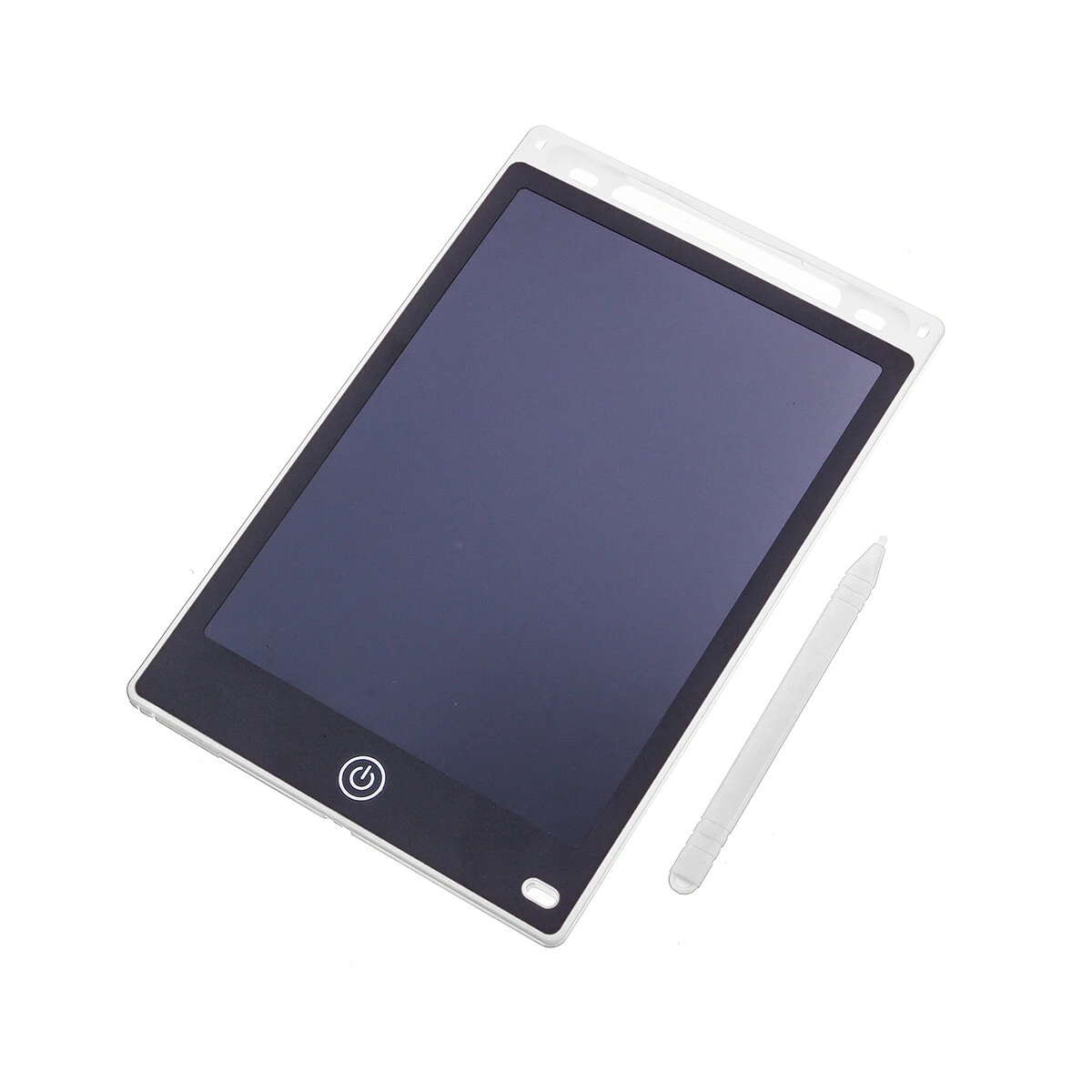 Tableta grafica cu display LCD, pentru copii, scris si desenat, 10″, 25.5 X 17.5 X 0.9 cm, Alba