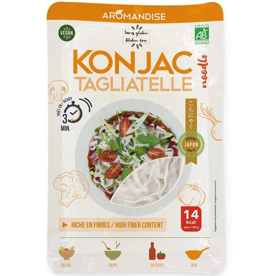 Tagliatele konjac bio 180g, Aromandise