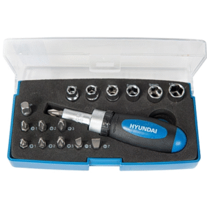 Trus? chei clichet cu biti si tubulare 17 BUC HY-40215