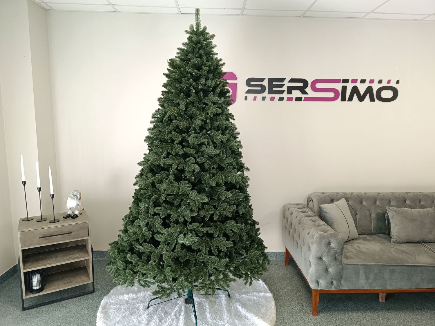 Brad artificial Christmas Deluxe by Sersimo, Canada Mix, 2D+3D, 250cm 3 Brad artificial Christmas Deluxe by Sersimo, Canada Mix, 2D+3D, 250cm - imagine 3