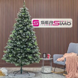 Brad artificial Christmas Deluxe by Sersimo, Diamant, 2D+3D, 250cm