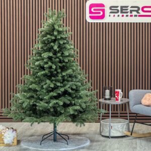 Brad artificial Christmas Deluxe by Sersimo, Norvegia verde, mix 2D+3D, 180 cm