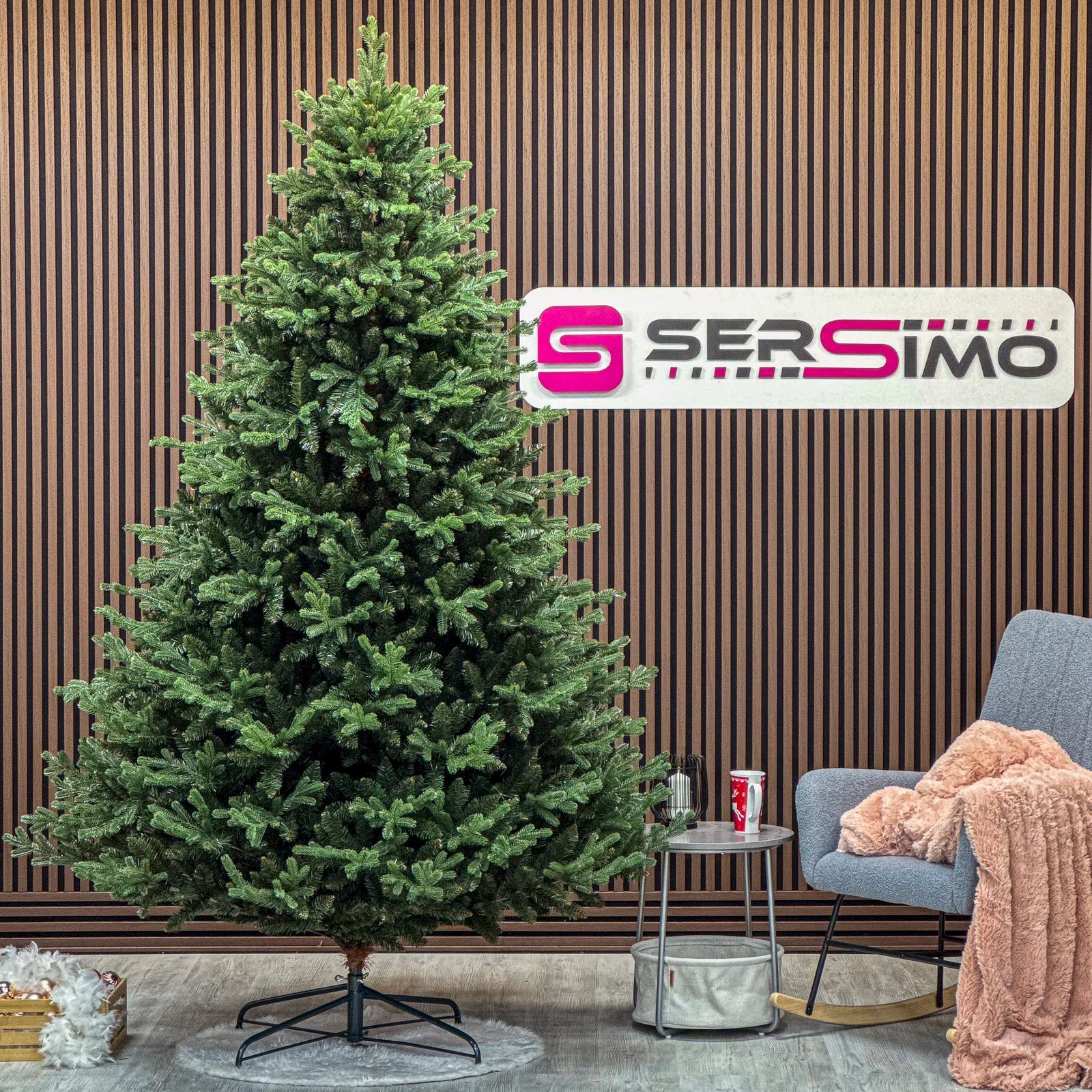 brad artificial christmas deluxe by sersimo, royal felara, 2d+3d, 250cm 1 Brad artificial Christmas Deluxe by Sersimo, Royal Felara, 2D+3D, 250cm