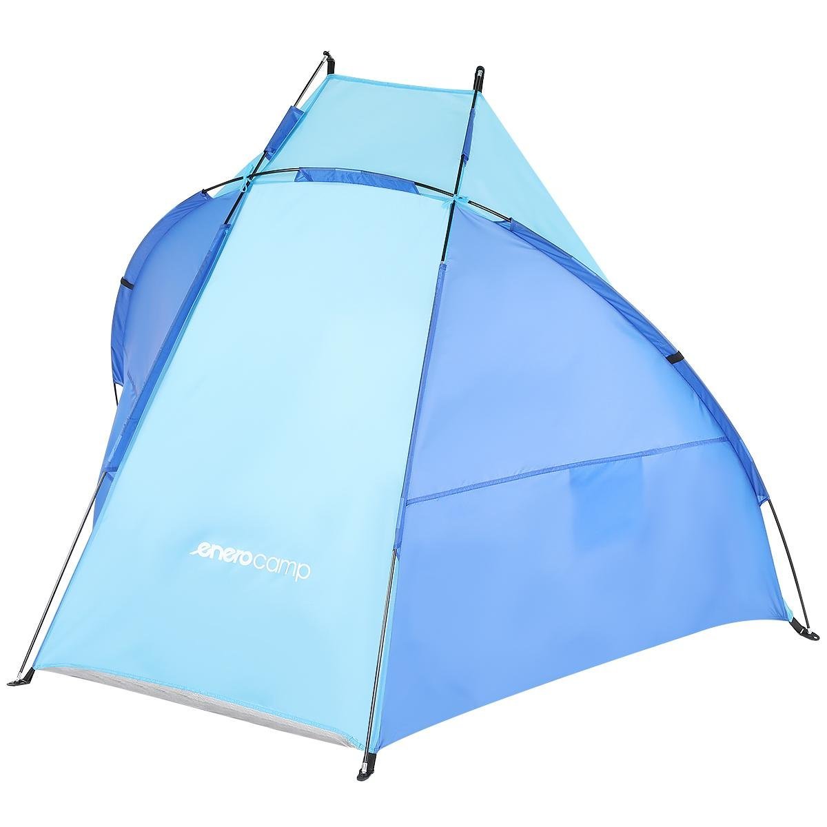 cort plaja pentru 2 persoane, cu protectie uv si podea izolanta, 200x100x105 cm, albastru 3 Cort plaja pentru 2 persoane, cu protectie UV si podea izolanta, 200x100x105 cm, albastru - imagine 3