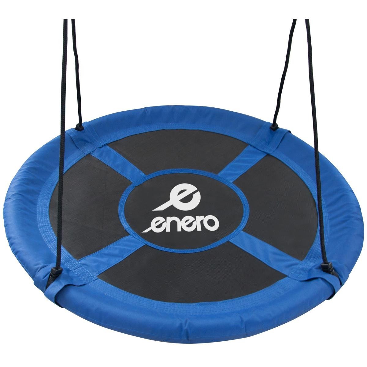 Leagan tip cuib, diametru XXL 110 cm, inaltime reglabila, maxim 150 kg, albastru