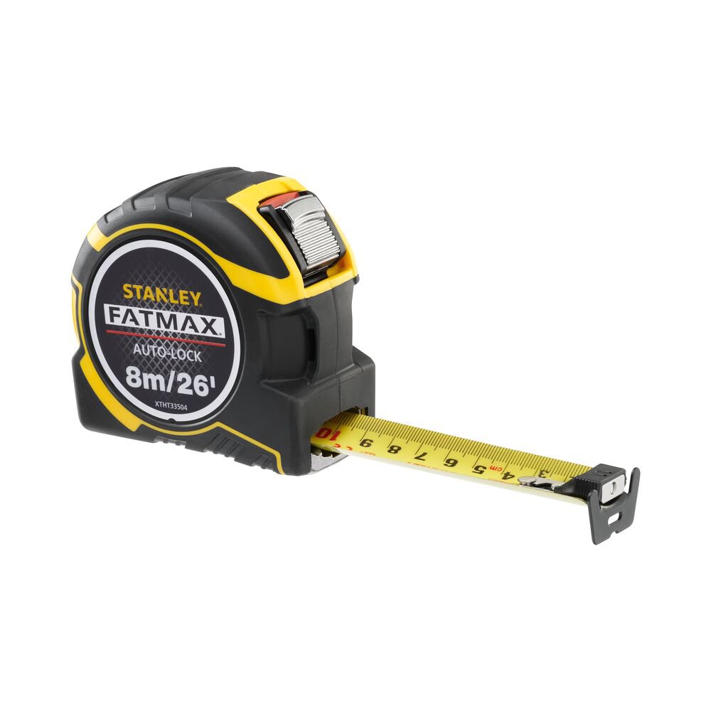 stanley xtht0-33504, ruleta autolock fatmax 8m, mylar®, bladearmor, magnet fix, 8m/26inch x 32mm + un carlig detasabil, blister 2 Stanley XTHT0-33504, ruleta autolock fatmax 8m, Mylar®, BladeArmor, magnet fix, 8m/26Inch x 32mm + un carlig detasabil, blister - imagine 2