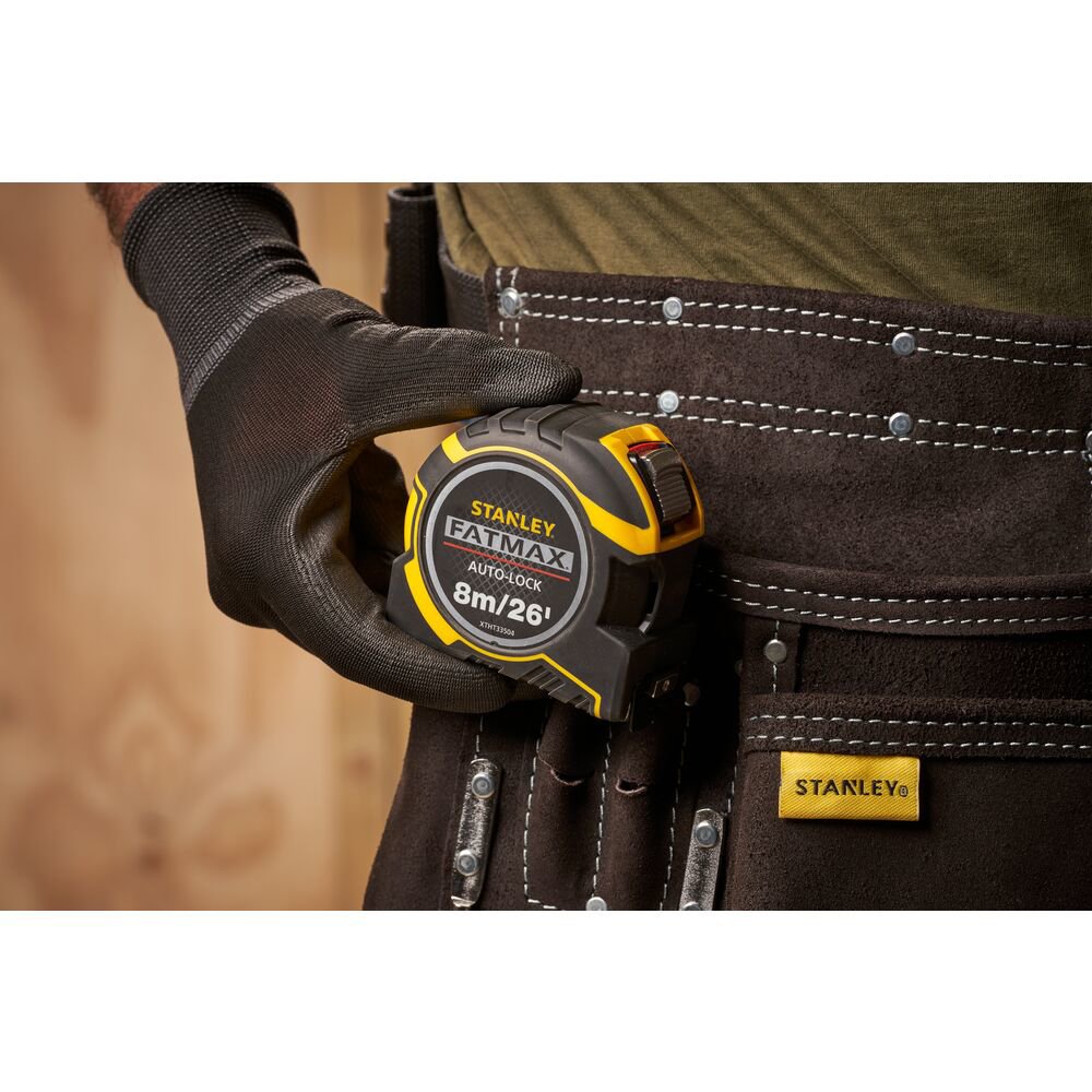stanley xtht0-33504, ruleta autolock fatmax 8m, mylar®, bladearmor, magnet fix, 8m/26inch x 32mm + un carlig detasabil, blister 5 Stanley XTHT0-33504, ruleta autolock fatmax 8m, Mylar®, BladeArmor, magnet fix, 8m/26Inch x 32mm + un carlig detasabil, blister - imagine 5