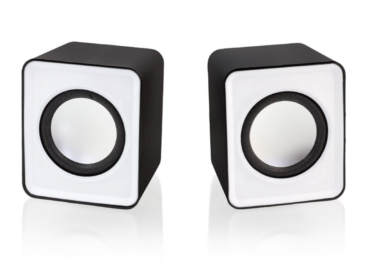 boxe stereo 2.0 cu conectare usb & jack, putere 2 x 3w, culoare alba 5 Boxe Stereo 2.0 cu conectare USB & Jack, putere 2 x 3W, culoare alba - imagine 5