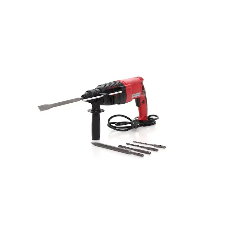 Rotopercutor Macvi 2650W SDS Plus, 3 moduri, 1300 RPM, pentru beton, lemn, zidarie, kit burghie si dalta - imagine 5