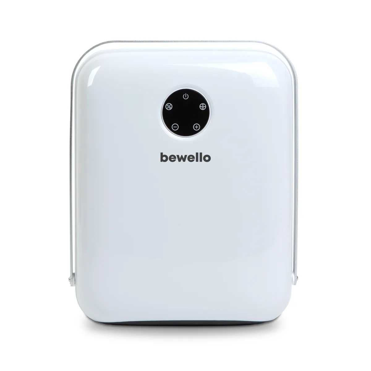 Calorifer perete cu suport prosoape, 800-2000W, LED, termostat, telecomanda, alb - imagine 3