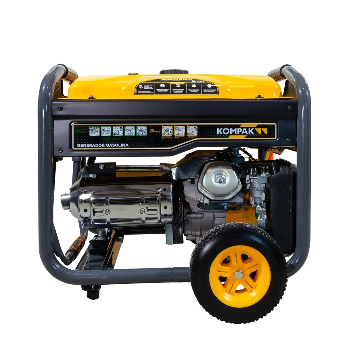 Generator pe benzina KOMPAK K9000E, 8.3 kW, monofazat, pornire electrica - imagine 12
