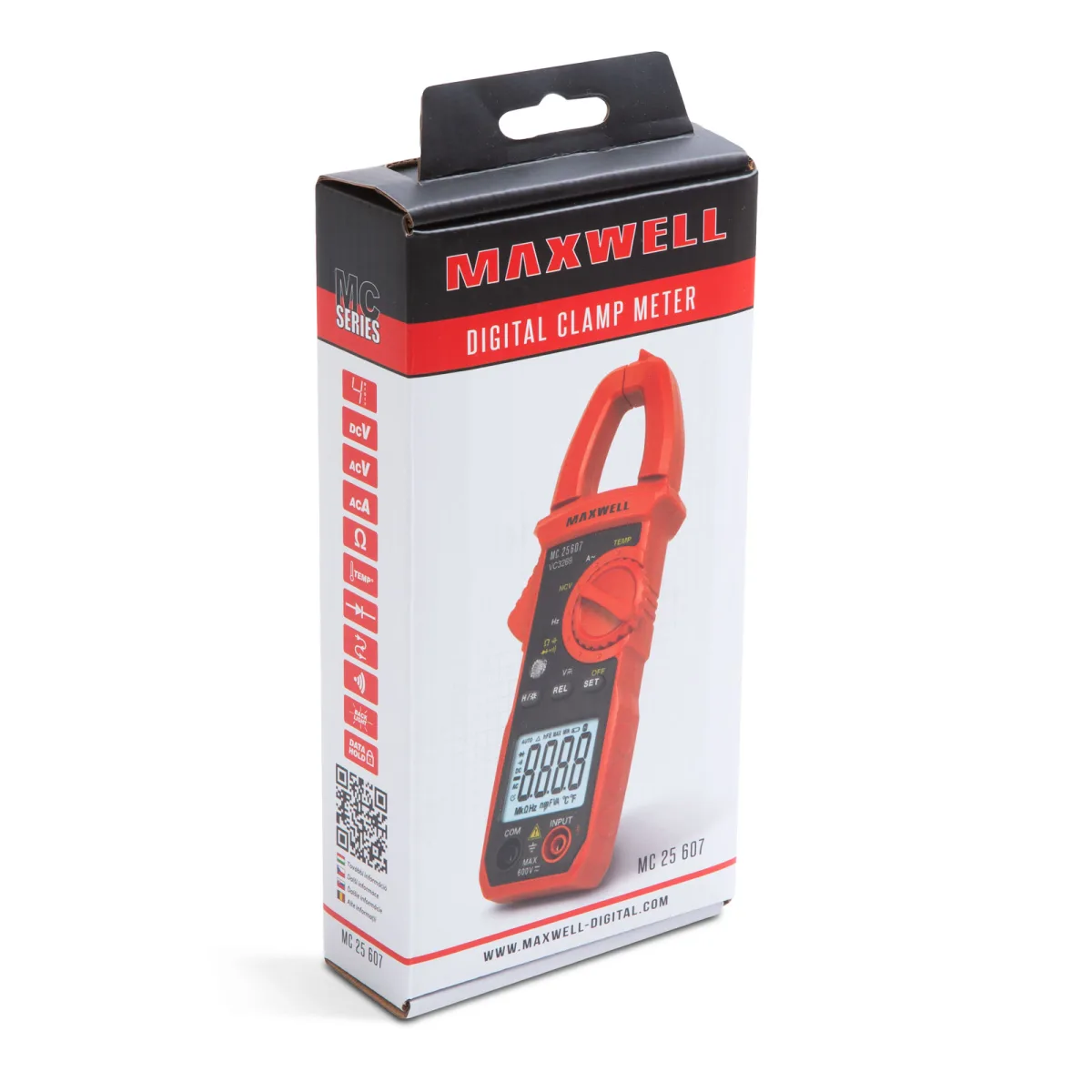 Cleste ampermetric digital 400A, 600V, frecventa, temperatura, capacitate, iluminare LED - imagine 4
