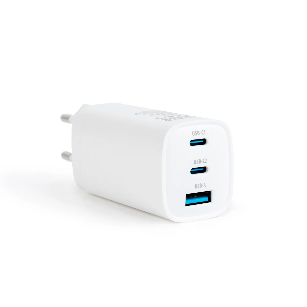 Incarcator retea USB C PD 65W GaN 2x Type C USB A fast charge QuickCharge 3.0