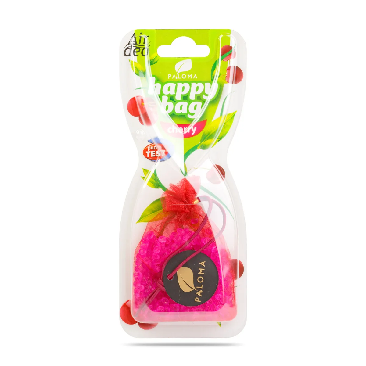 Odorizant Auto Saculet Happy Bag Cherry, Parfum Cirese