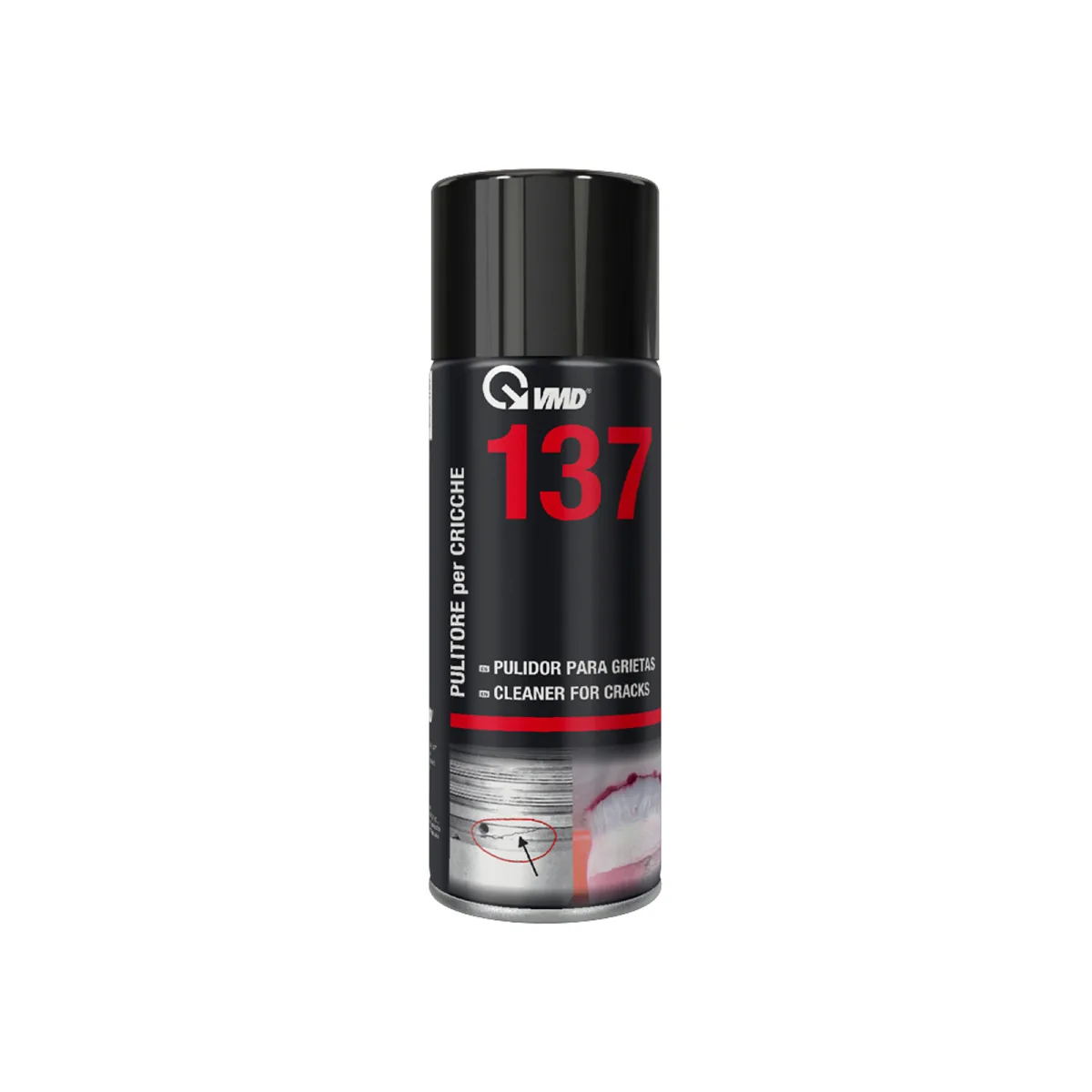 Spray curatare sudura 400 ml, degresant metal, pentru detectare fisuri si defecte sudura