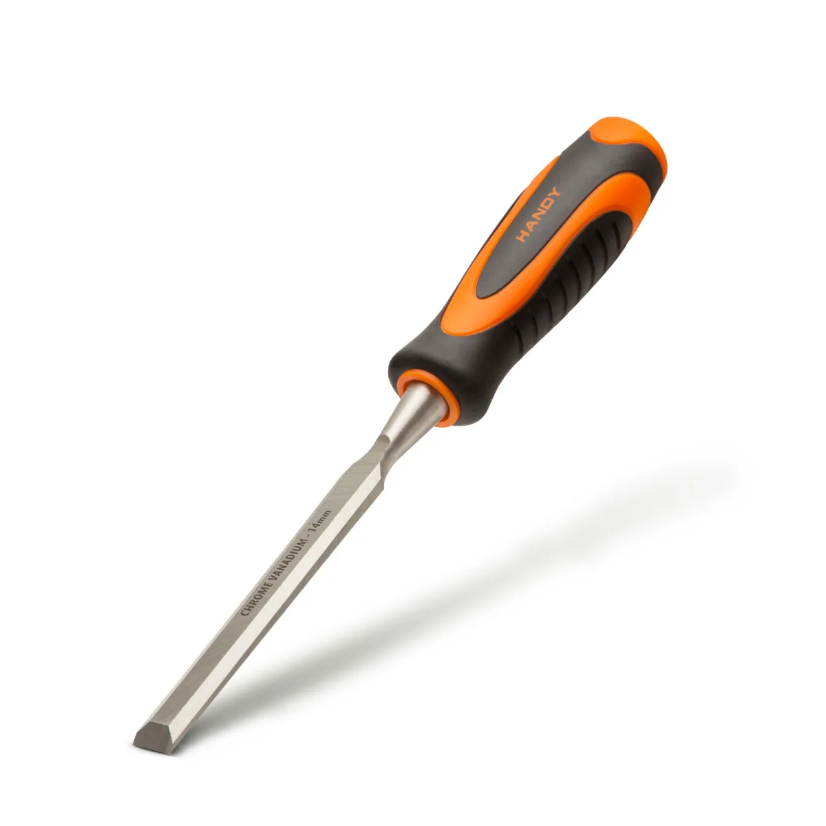 Dalta pentru lemn, 14 mm cu maner ergonomic, lama din otel calit, capat lovibil