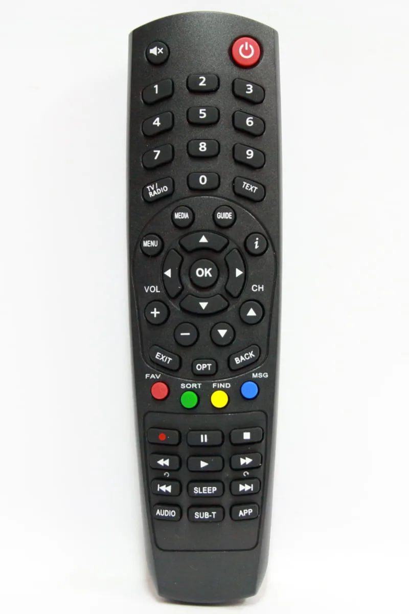 Telecomanda pentru Digi sat HD-neagra