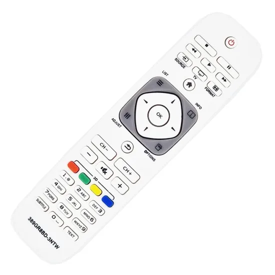 398GR8BD-3NTW Telecomanda pentru LCD/LED PHILIPS cu coduri PHILIPS ?i SAA3010