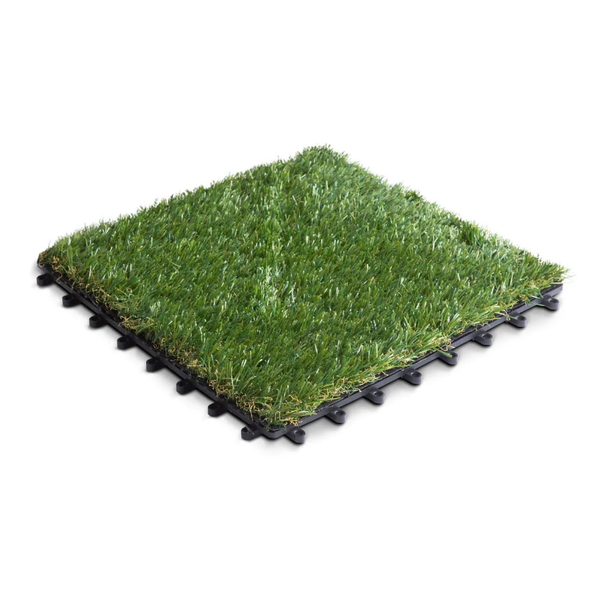 Dale iarba artificiala, 30x30 cm, set 11 bucati, pardoseala modulara pentru terasa/ balcon/ gradina