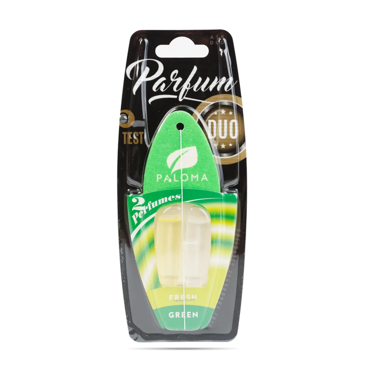 Odorizant Auto Parfum Duo Fresh & Green, 2 x 3 ml