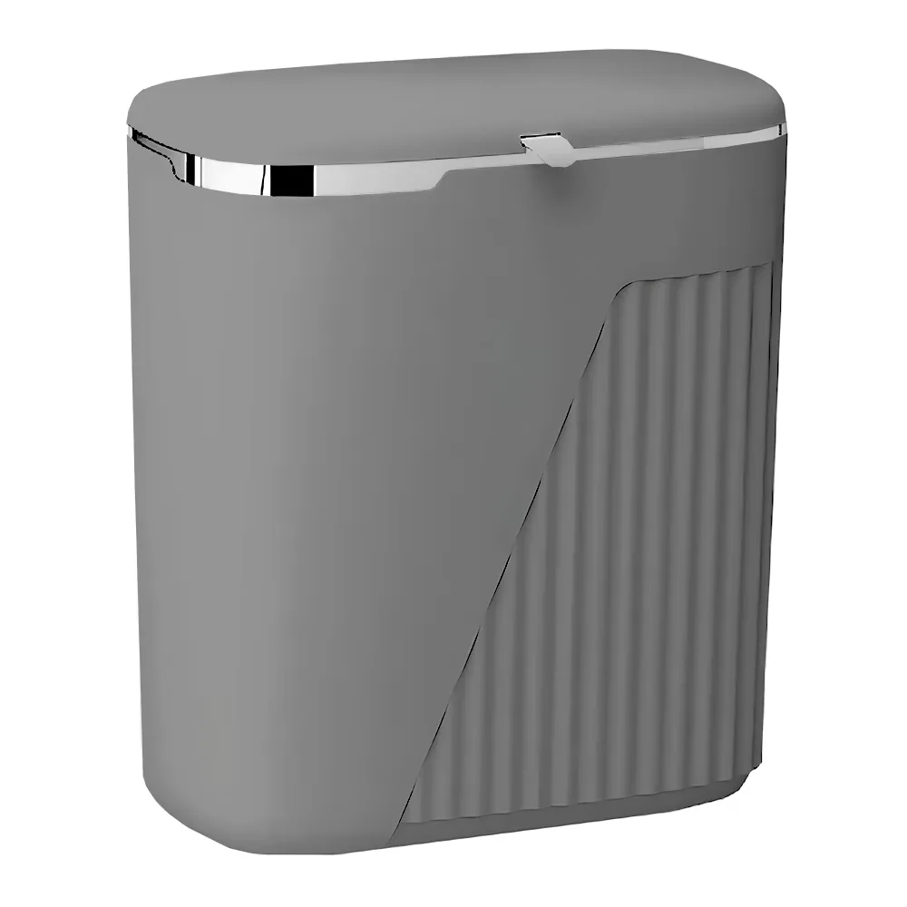 Cos de Gunoi Suspendat Teno, design modern, 7 L, gri