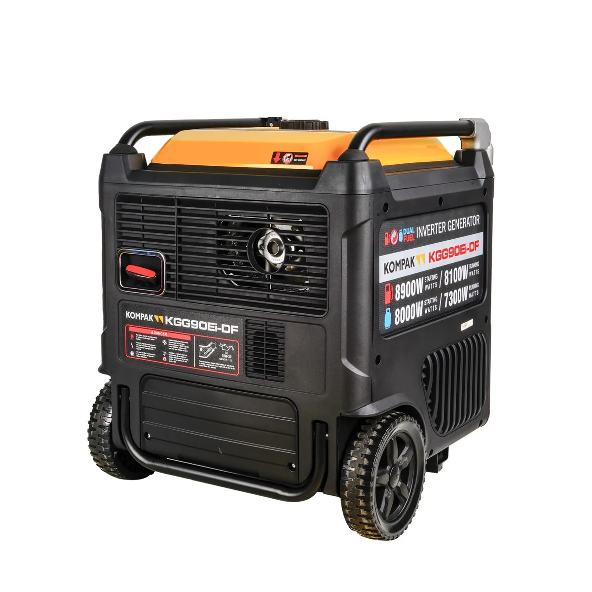 Generator inverter Dual Fuel KOMPAK KGG90Ei-DF, 8.9 kW, benzina/GPL - imagine 3