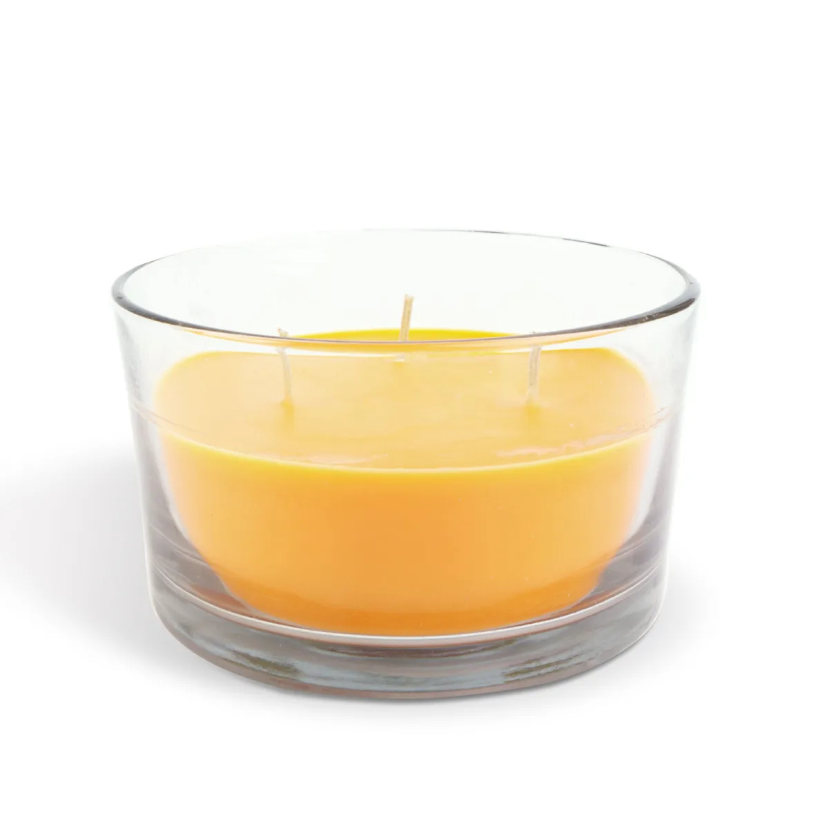 Lumanare parfumata, aroma Tropical, 350 g, 3 fitiluri - imagine 2