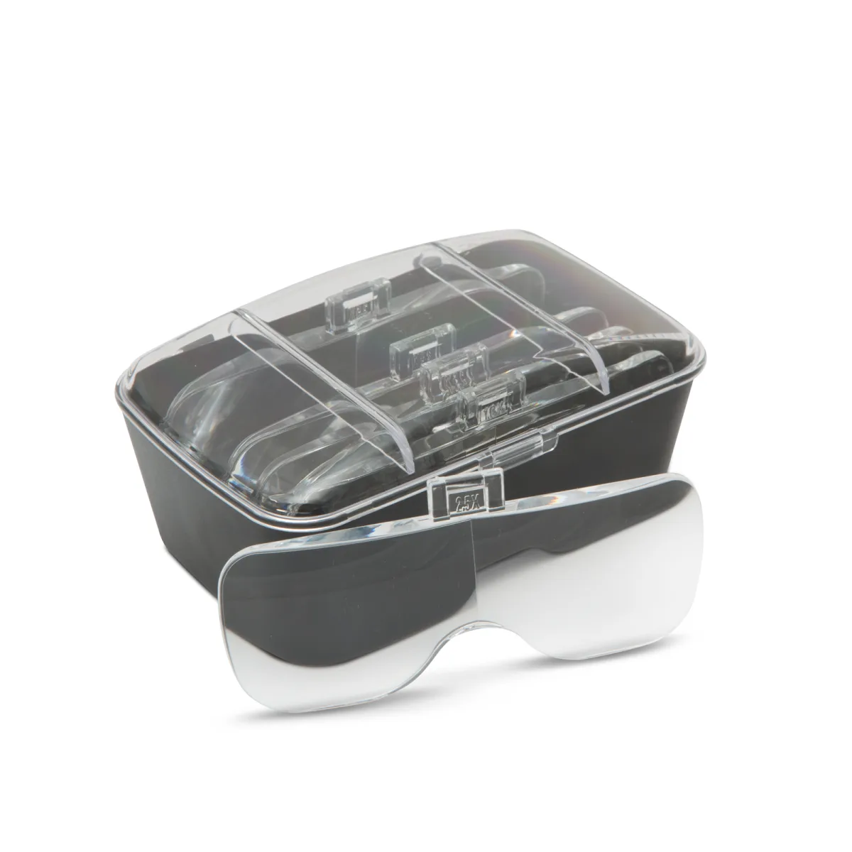 Lupa cu banda de sustinere, iluminare LED, lentila dubla - imagine 7