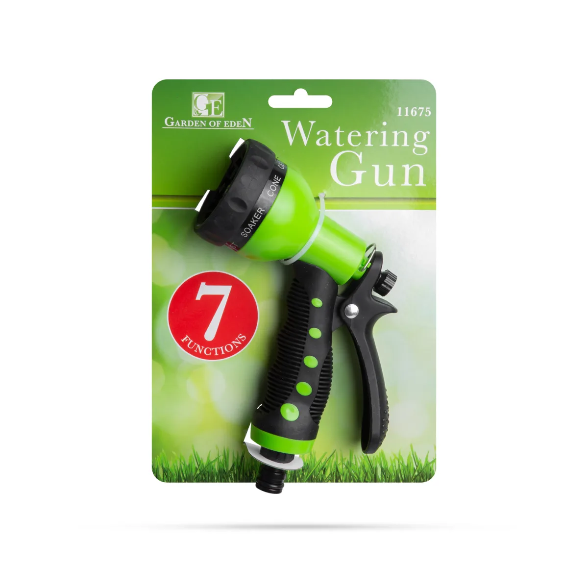 Pistol stropit gradina 7 functii, duza reglabila, cuplare rapida, maner ergonomic, furtun irigare - imagine 2