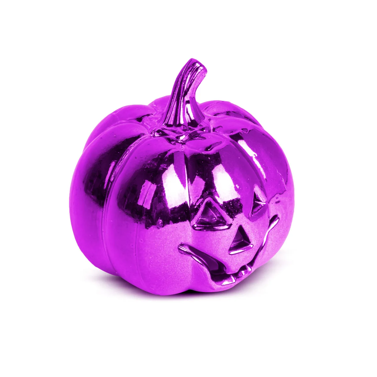 Set decor Halloween dovleci 6 cm, 3 buc, dovleci stralucitori, multicolor - imagine 2