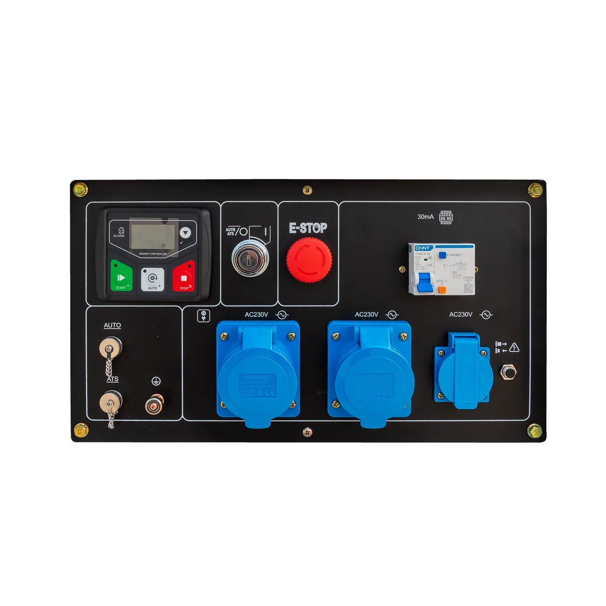 Generator diesel monofazat ITC Power DG10500SE, 8,5 kW, controller DC30, insonorizat - imagine 10