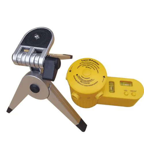 Nivela laser multifunctionala cu trepied mini, proiectie cruce, 5 moduri, pentru aliniere precisa - imagine 3