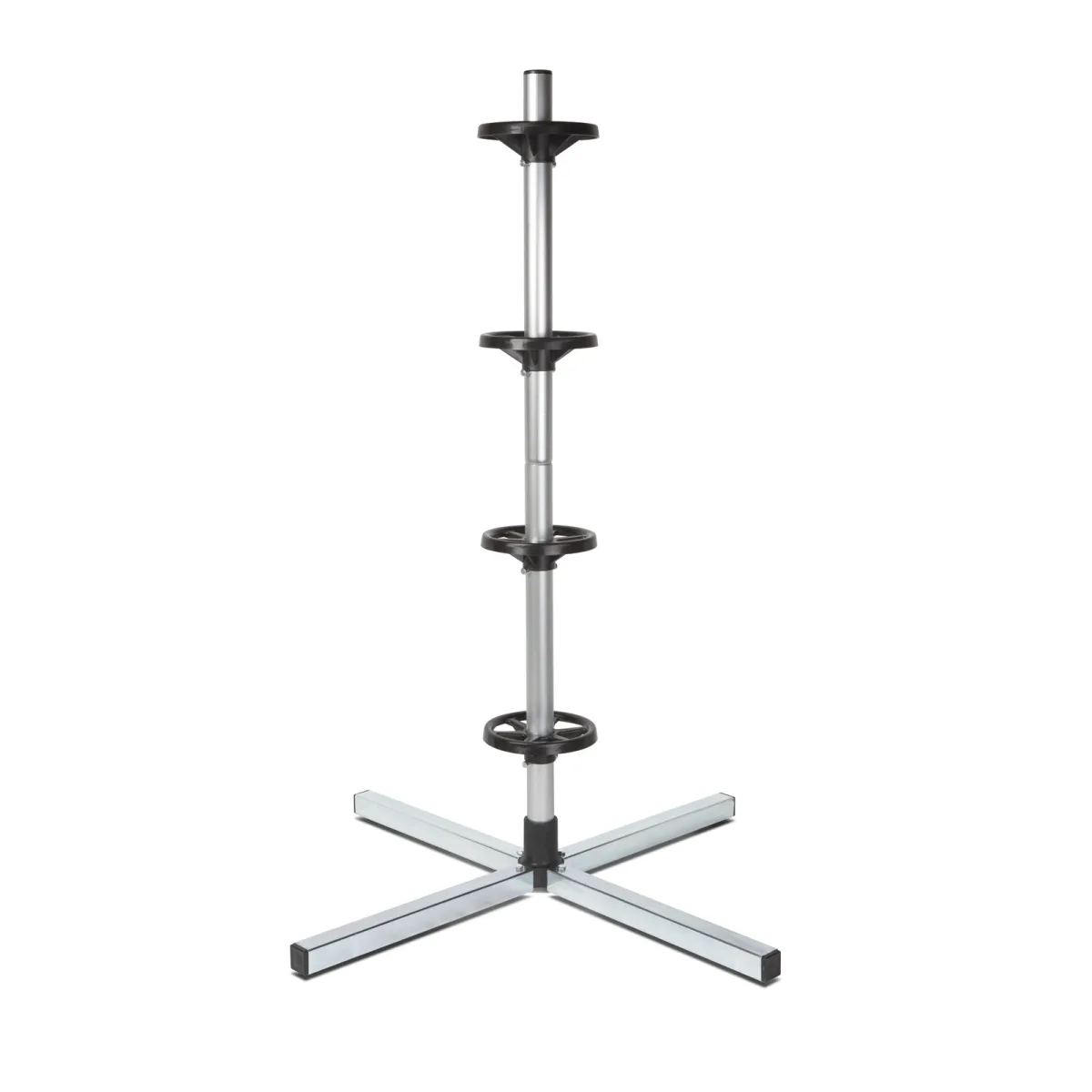 Suport roti auto depozitare anvelope, 4 roti, 70 kg, 75x75x102 cm, suport anvelope otel