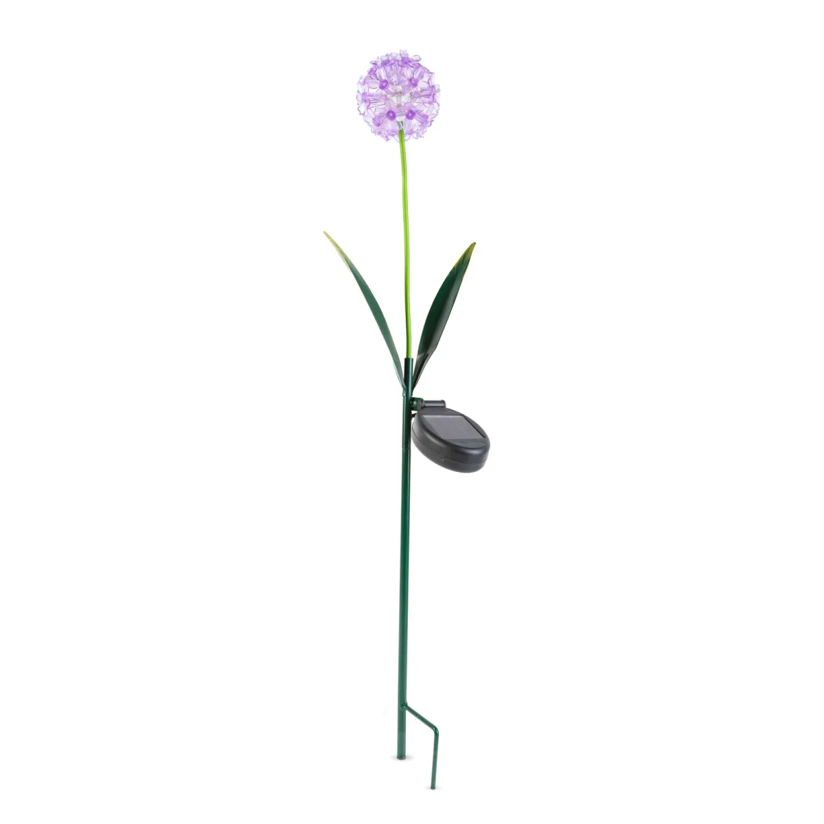 Lampa solara hortensie 25 LED alb cald, iluminat gradina, cu tarus, decor exterior IP44 - imagine 3