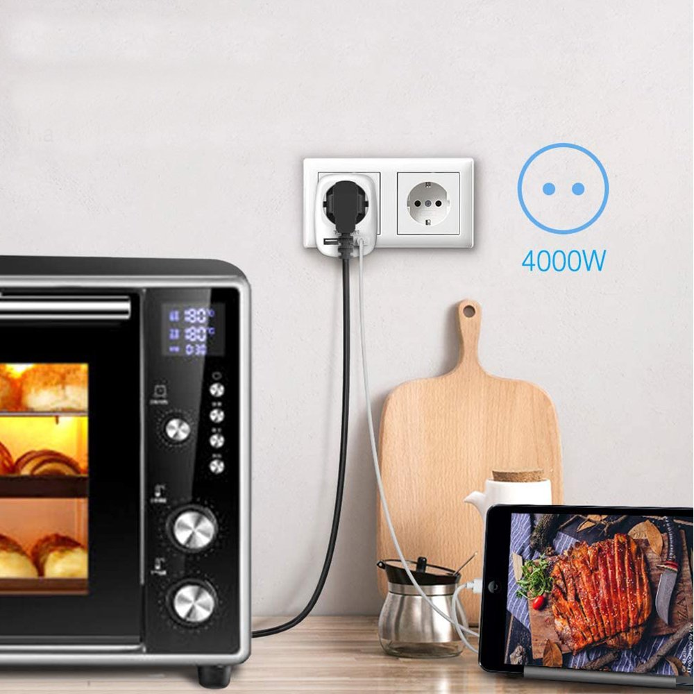 adaptor tessan ts-611-de, 2xusb - 2,4a, 13a 5 Adaptor Tessan TS-611-DE, 2xUSB - 2,4A, 13A - imagine 5