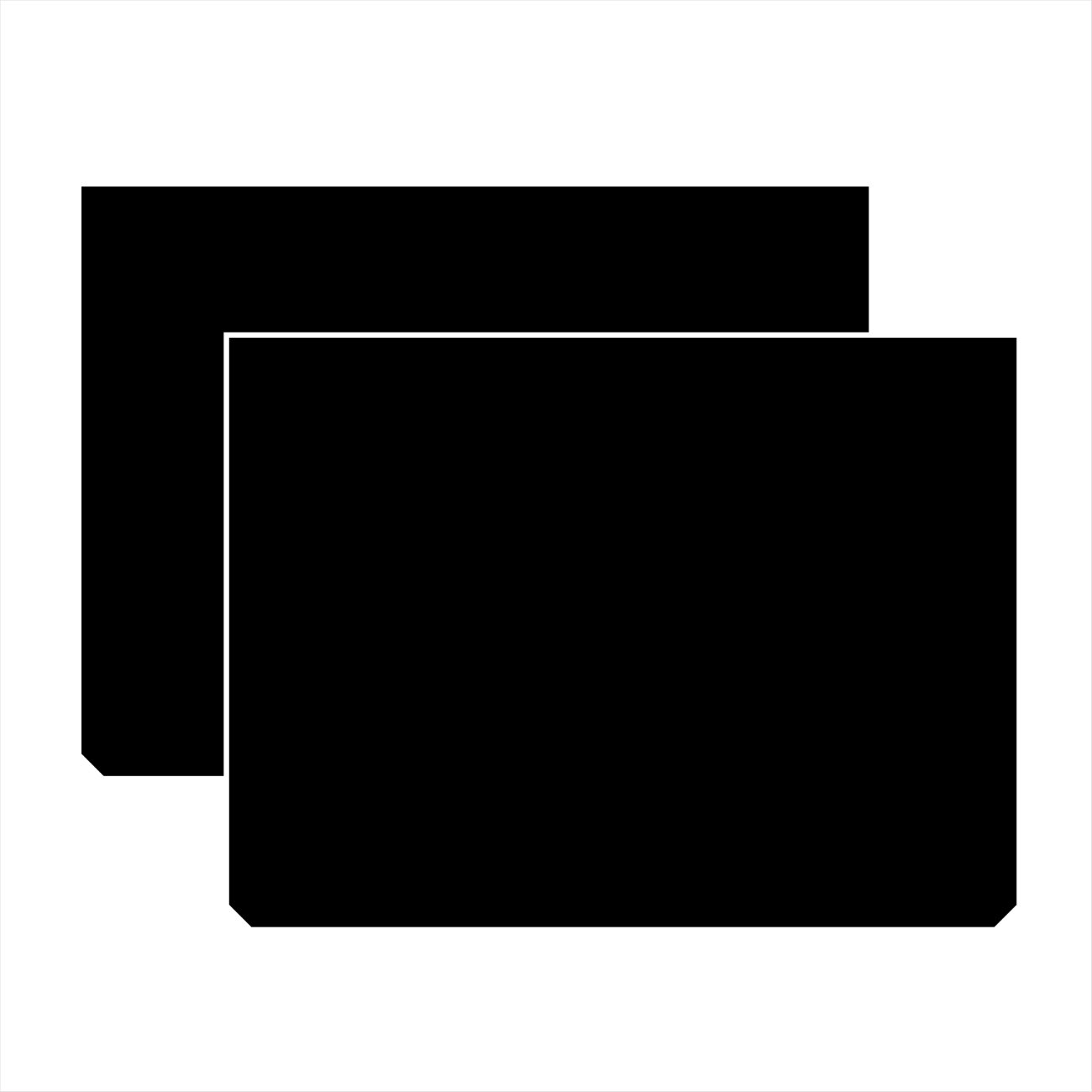 set 2 buc. aparatori noroi din cauciuc (40 x 30cm) 1 Set 2 buc. Aparatori Noroi din cauciuc (40 x 30cm)