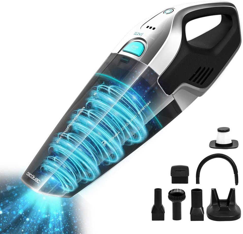 aspirator de mana cecotec conga immortal extremesuction, 75w, 5.5 kpal, baterie li-ion 11.1 v, 2200 mah, autonomie 20 min 1 Aspirator de mana Cecotec Conga Immortal ExtremeSuction, 75W, 5.5 kPal, Baterie Li-Ion 11.1 V, 2200 mAh, autonomie 20 min