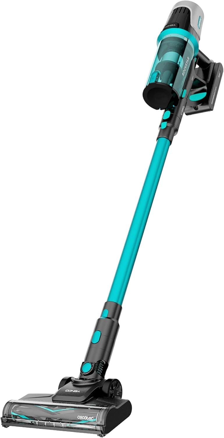aspirator vertical cecotec conga rockstar 1500 horizon x-treme, 215w, autonomie 60min, acumulator 33,6 v, rezervor 600ml 2 Aspirator vertical Cecotec Conga Rockstar 1500 Horizon X-Treme, 215W, autonomie 60min, acumulator 33,6 V, rezervor 600ml - imagine 2