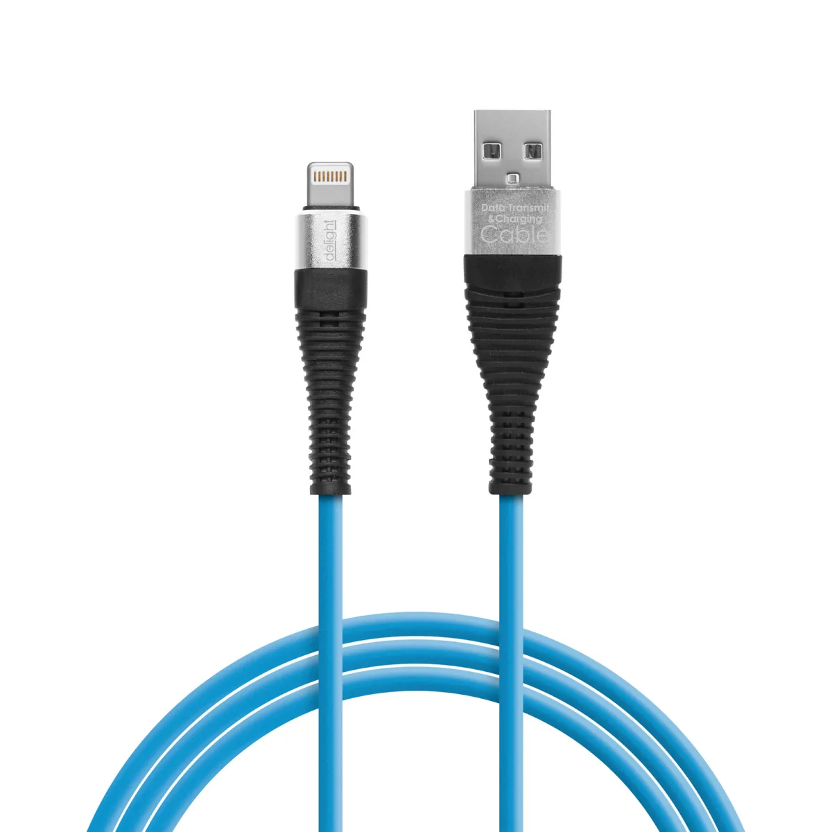 Cablu iPhone Lightning 1m silicon incarcare rapida si transfer date compatibil iPad iPod 2A