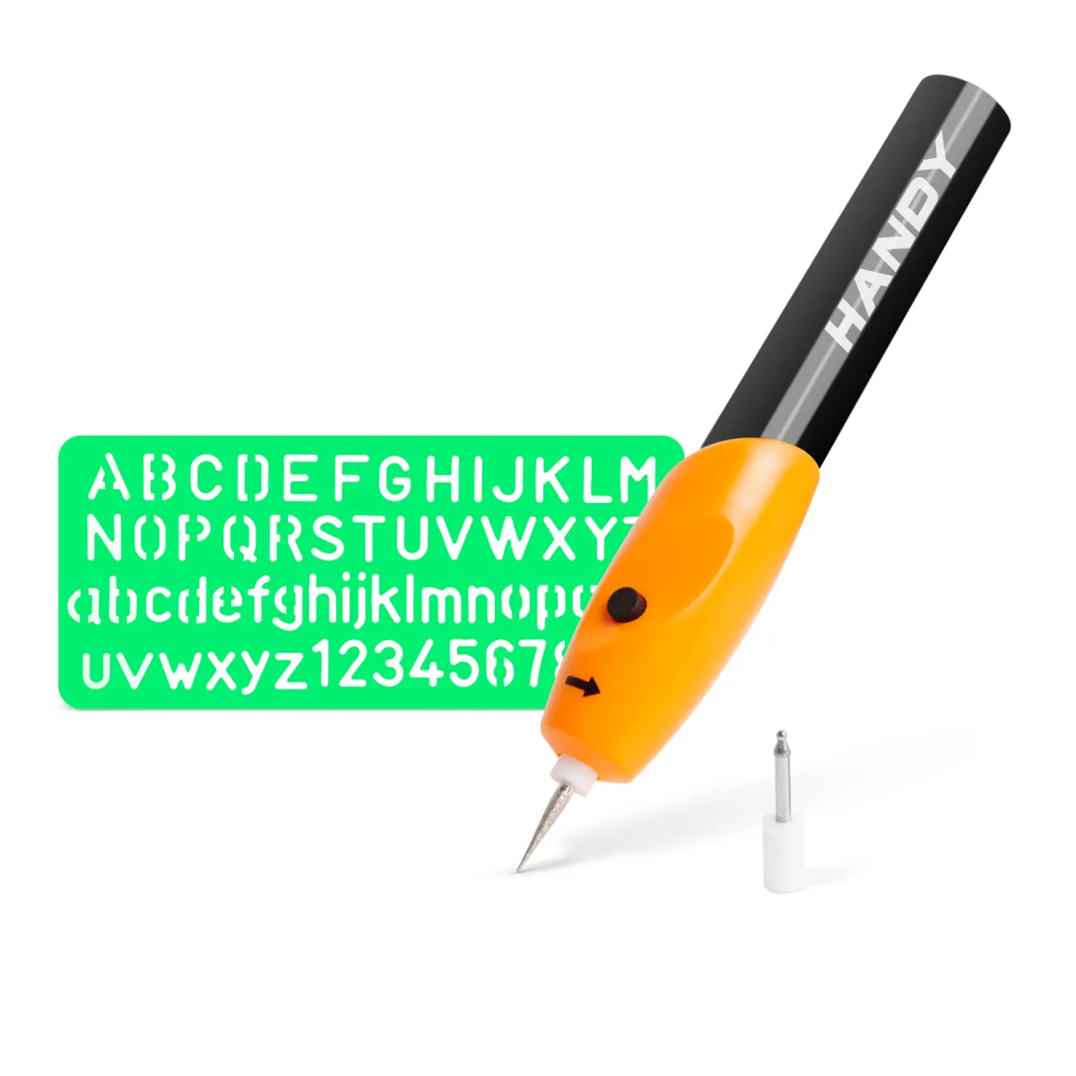 Pix Electric pentru Gravare cu Varf Diamantat, pe Baterii, pentru Metal, Lemn, Sticla si Plastic