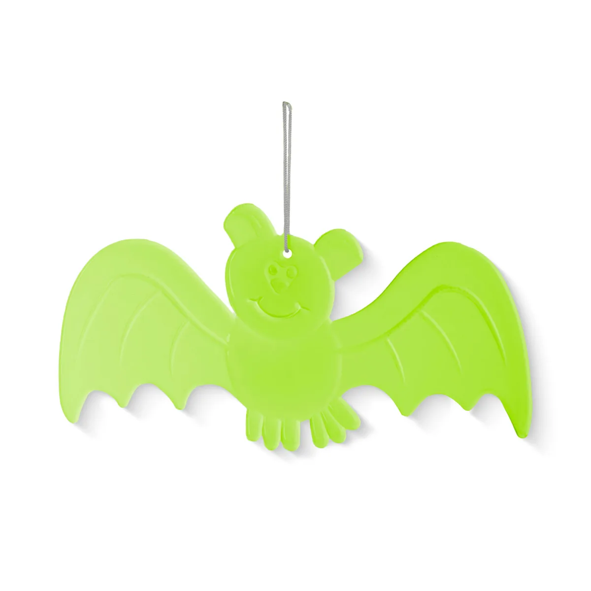 Decor Halloween fosforescent, liliac, 20x10 cm, 2 buc, plastic, reutilizabil - imagine 2