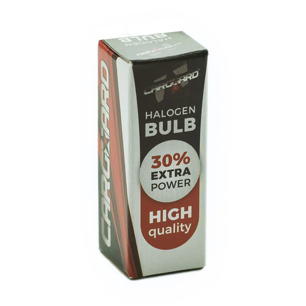 Bec auto H1 12V 55W, +30% luminozitate, halogen, faruri, durata lunga de viata