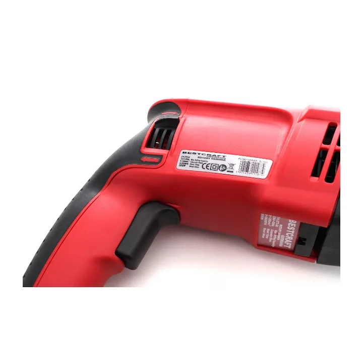 Rotopercutor Macvi 2650W SDS Plus, 3 moduri, 1300 RPM, pentru beton, lemn, zidarie, kit burghie si dalta - imagine 3